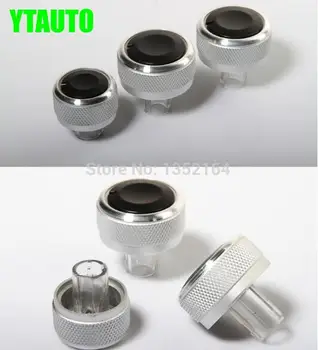 

Auto air conditioning knob AC Knob decoration ring for vw 08-13 bora,jetta mk5,touran, passat b6,3pcs/lot