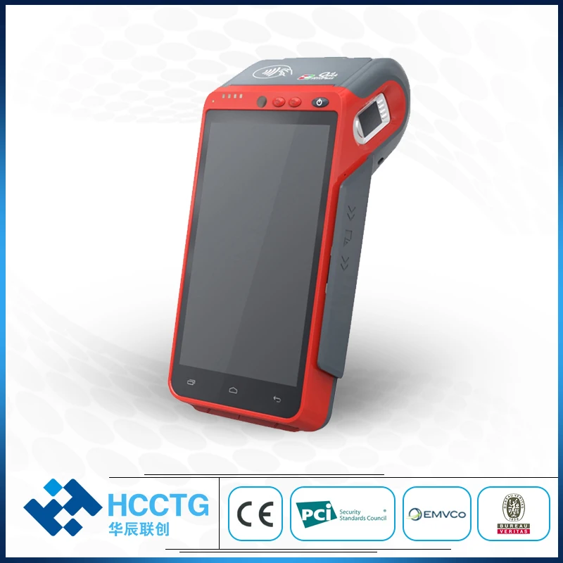 4G/WiFi/Bluetooth NFC оплата Android оплата портативный POS терминал с принтером HCC-Z100