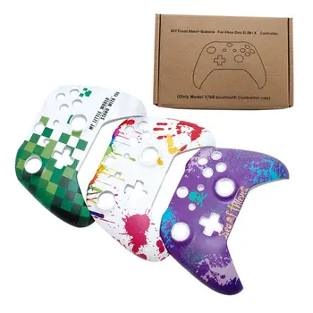 

Gamepads Case cover protector shell front top up shell case for Xbox One S Wireless Bluetooth handle controller shell cover