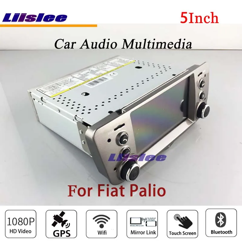 Discount Liislee For Fiat Palio Stereo Radio Audio Radio CD DVD Player BT Wifi GPS MAP NAV Navigation 1080P System Original NAVI Design 3