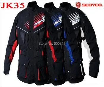 

2019 New SCOYCO motorcycle riding clothes Jacket Moto racing clothing jackets DROP windproof weatherization jacket JK35 winter