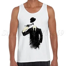 Новая мода выдувного дизайна майки для мужчин забавная Одежда для собак повседневные майки