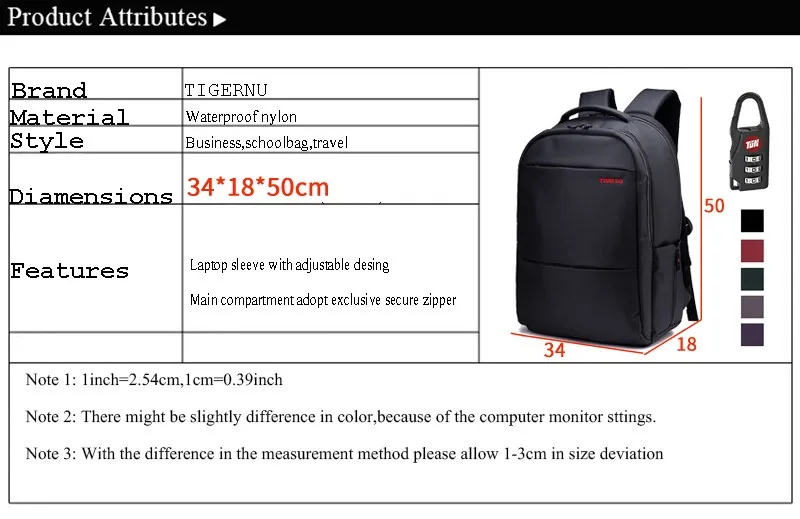 Женщины мужской рюкзак Tigernu большой емкости подходят 31* 42 см ноутбук ежедневно рюкзак повседневная деловая сумка школьный рюкзак