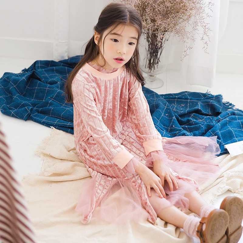 big girl in mermaid dress