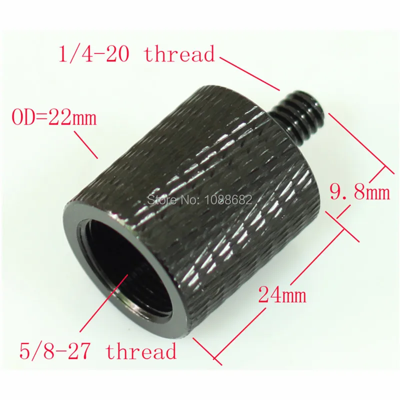 All metal 58 14 adapter screws microphone bracket conversion level three Tripod Adapter (7)