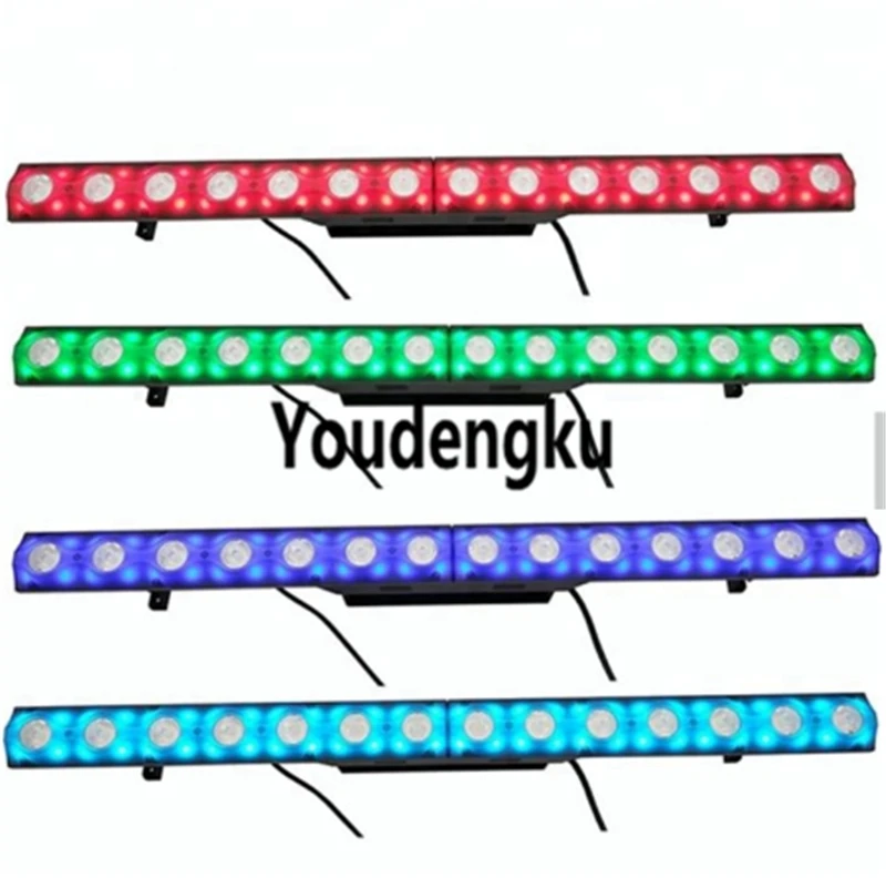 14x5w теплый белый Cree + 84x0 3 w dmx led настенная шайба rgb 3in1 крытые светодиодные