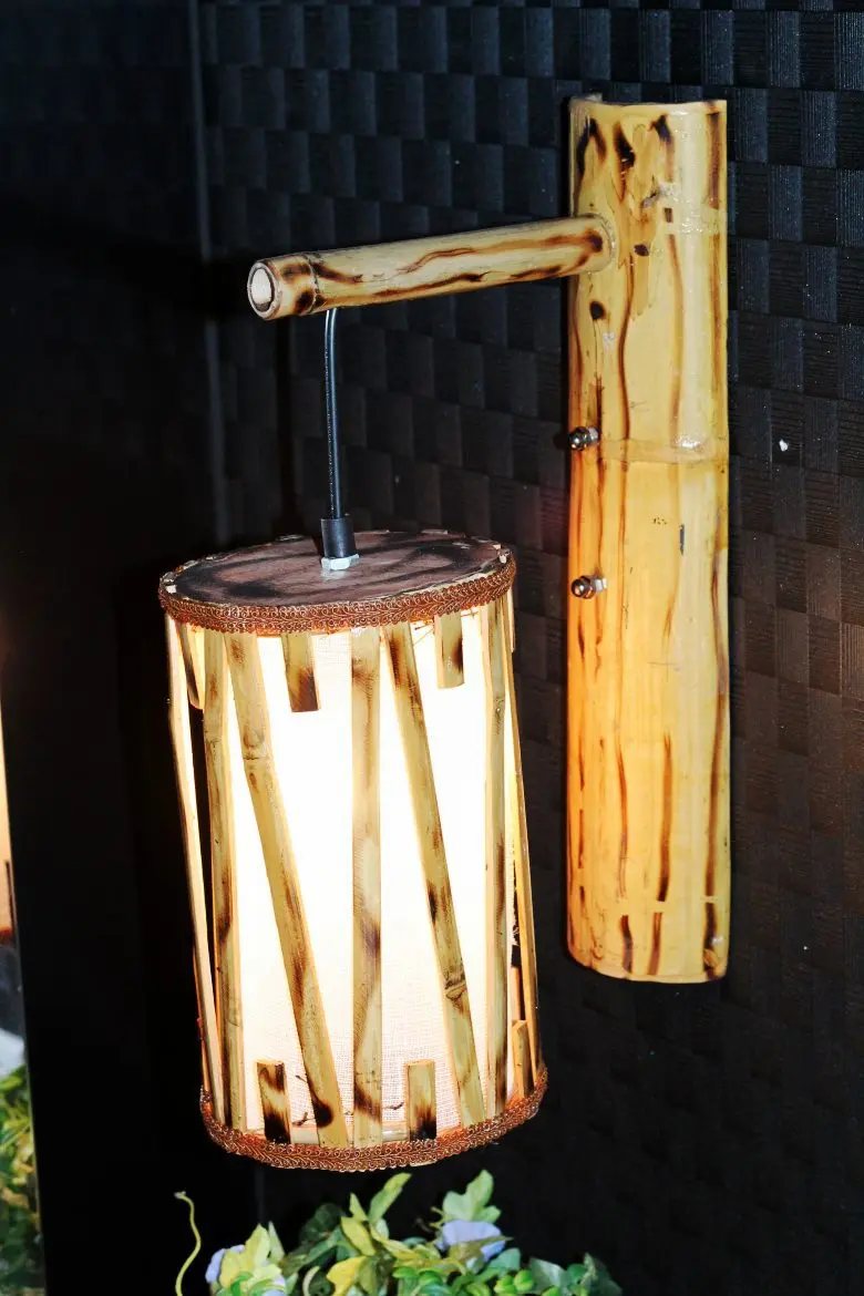 Japanese Style Garden Bamboo Lamp Wall Lamp Ikea Living Room