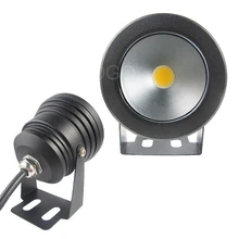 10 Вт 12 В свет 1000LM Водонепроницаемый IP68 фонтан бассейн лампа загорается лампа проектора прожекторы теплый белый /белый/RGB