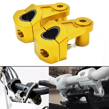 

22mm 7/8" 28mm 1 1/8" HandleBar Handle Fat Bar Mount Clamp Riser For Honda Kawasaki Triumph Aprilia Yamaha Suzuki ktm