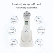 Rf EMS электропорации светодиодный, фотонный косметическое терапевтическое устройство радиочастотный светодиодный фотон для омоложения кожи лица удаления морщин
