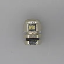 M8 Металлические Водонепроницаемые разъемы кабель водонепроницаемые разъемы из нержавеющей стали glen head