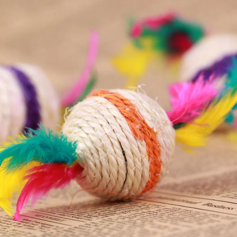 Hot-selling-Cat-Dog-Toy-Ball-Interactive-Pet-Cat-Ball-Toys-Sisal-Rope-Weave-Ball-Teaser-Play-Chewing-Rattle-Scratch-Sisal-and-feathers-Ball-Training-Pet-Supplies-PT0075 (7)