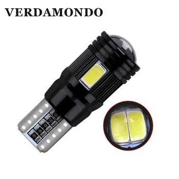 

1pcs T10 LED bulb Canbus Error Free 5730 6smd W5W led Lamp Auto Interior Clearance Parking Lights Car Styling White 12v