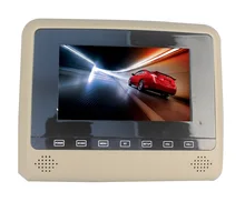 For LSQ STAR 7″ Mount Bracket Headrest DVD with USB/SD/IR/FM transmitter and Game Function Entertainment System for all the car