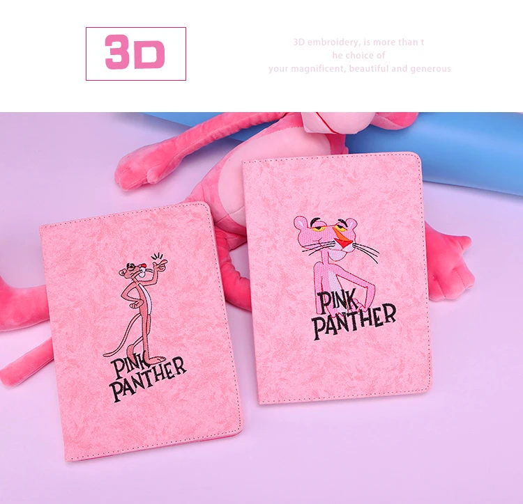 Чехол для iPad Air/Air 2/Для 9 7 дюймов 2017/2018 YRSKV 3D мультфильм вышивка искусственная кожа