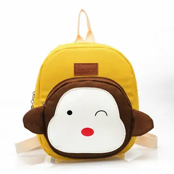 

Toddler boy girl backpack cartoon animal pattern school bag safety traction rope outdoor leisure mini bag
