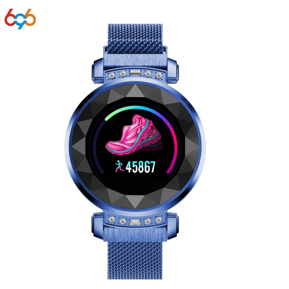

H2 plus Smart Watch Lady Fashion Smartwatch Bluetooth Heart Rate Monitor Multiple Sport Mode Smart Watch Women Bracelet Female