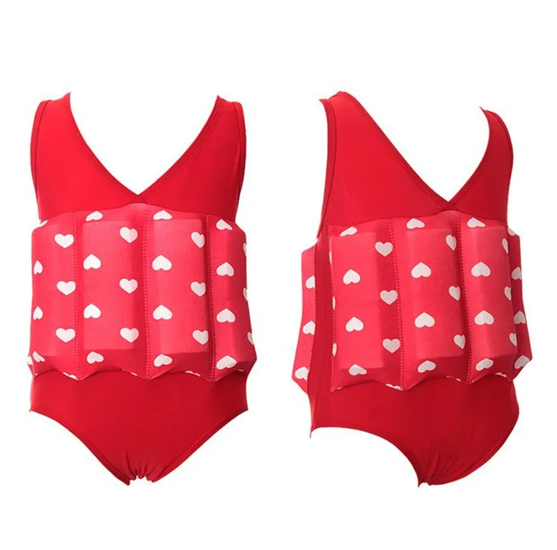 Quick-drying Kids Buoyant Swimsuit Children's Detachable Floating Joint Body Swimsuits Small and Medium Boys and Girls Swimwear07