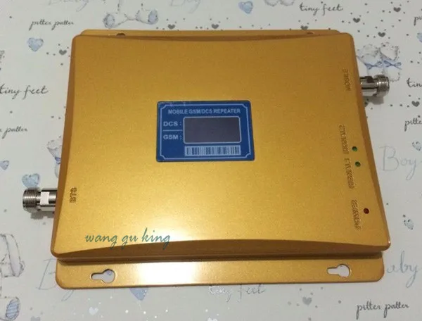 Full Set LCD display! High Power Dual Band GSM 900MHz DCS 1800MHz 65db Mobile Phone Cell Phone Signal Booster Amplifier Repeater
