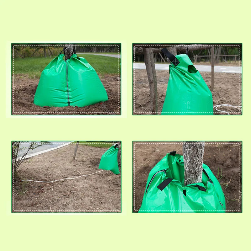 1 шт. 35 кг емкость портативный дерево капельного полива мешок сельскохозяйственный Садоводство орошение ПВХ сумка инструмент
