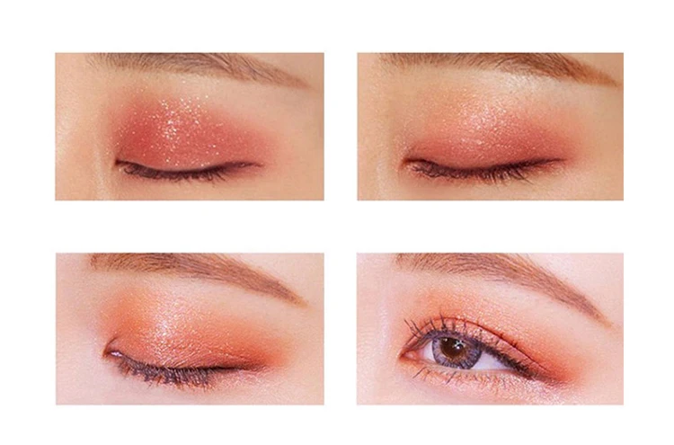 HOLD LIVE 9 Color Eyeshadow Palette Shimmer Matte Glitter Eye Shadow Palette Pigment Diamond Eyeshadow Glitter Nude Eyes Makeup (9)