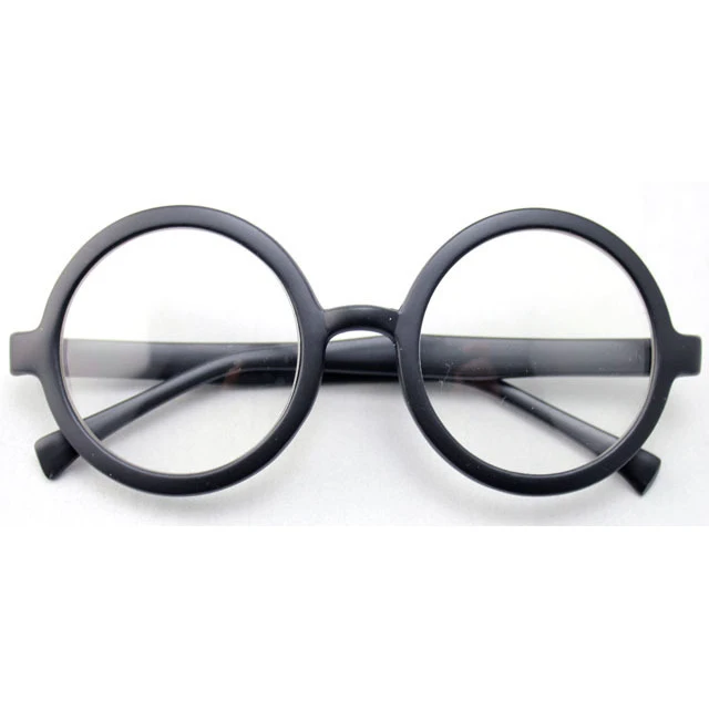 Large Size Oversized Retro Vintage Harry Potter Round Eyeglass Frame