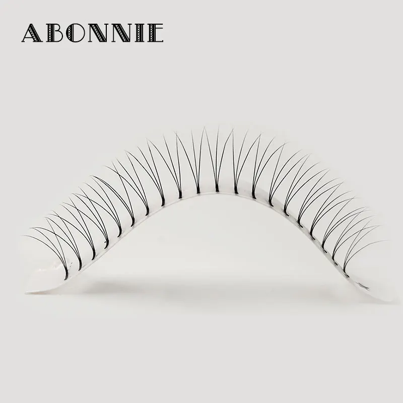 Abonnie шелковые длинные накладные ресницы вееры 3D/4D/5D/6D 0 07 1 наращивание ручная