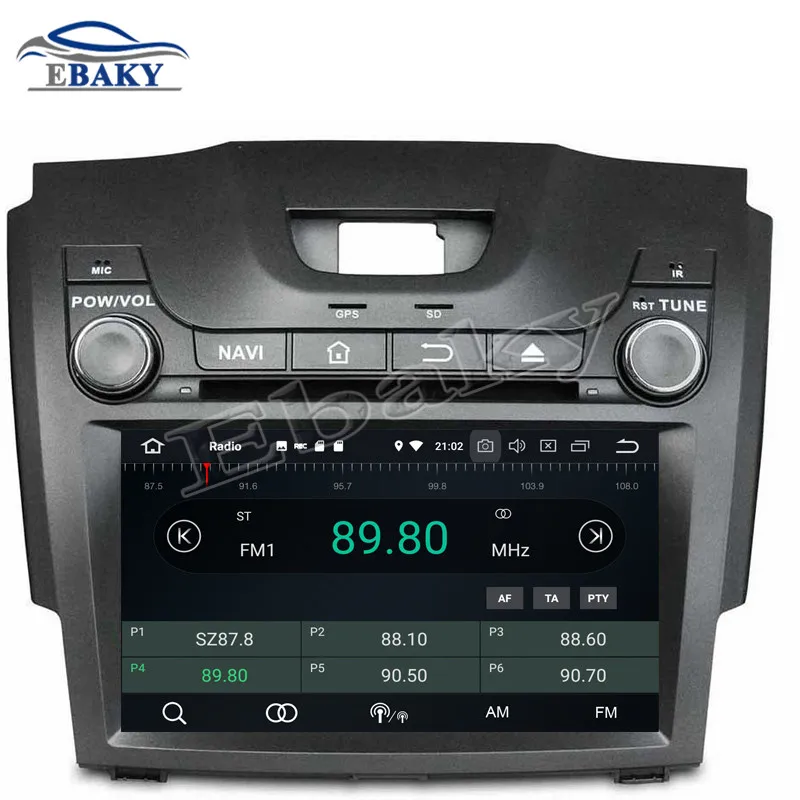 Discount NaviTopia 8inch 4GB RAM 64GB ROM Octa Core Android 9.0 Car DVD Player For Chevrolet  S10/Isuzu D-Max 2013-2014 Radio Audio 15