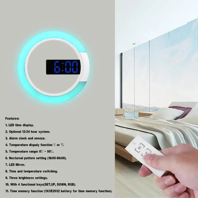 Светодиодный зеркальный цифровой будильник инструкция. Часы led mirror clock 6507. Led часы ds-3618l. Будильник ds-3618l. Часы led mirror clock na 6095.