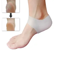 1 пара новых силиконовых увлажняющих гелевых пяток носки защита и уход за кожей ног массажные носки инструмент для ухода за потрескавшимися ногами