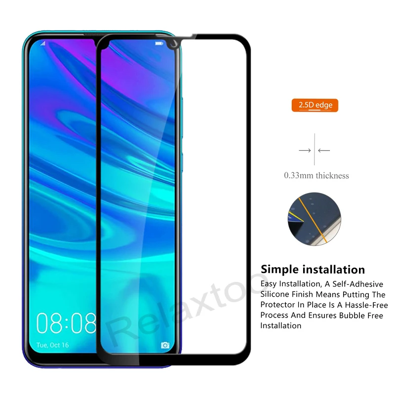 Закаленное стекло для huawei P smart Защитное стекло для экрана для huawei P smart Psmart Z P-smart Z Защитная стеклянная пленка