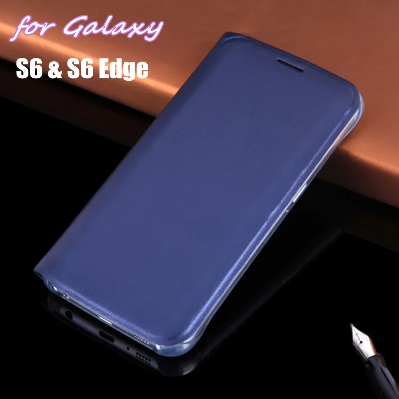 Тонкий кошелек-Кобура, кожаный чехол, флип-чехол, держатель для карт, сумка для samsung Galaxy S6 G920/S6 Edge G925, 5,1 дюймов