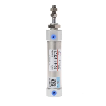 

New CDJ2B 16mm Bore 30mm 100mm Stroke Stainless Steel Mini Pneumatic Air Cylinder
