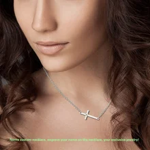 Ожерелье клиента для женщин выгравировано из нержавеющей стали персонализированное имя или день рождения чокер табличка-изготовлено на заказ с любым именем