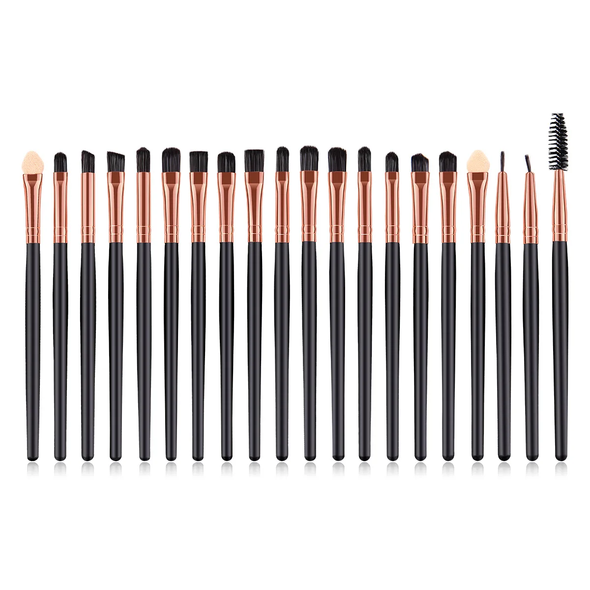 

20pcs/kits Professional Nylon Makeup Brushes Set Cosmetics Foundation Brush Tools For Face Powder Eye Shadow Eyeliner Lip