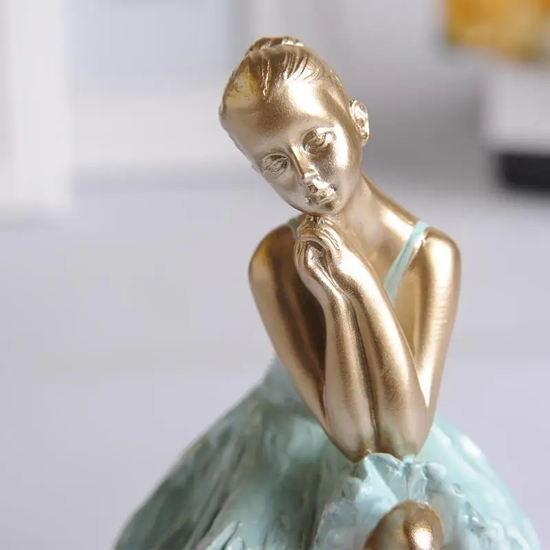 European style living room, small ornaments, home decor, arts girl, ballet resin figures, Home Furnishing, bedroom crafts~ European style living room, small ornaments, home decor, arts girl, ballet resin figures, Home Furnishing, bedroom crafts~
