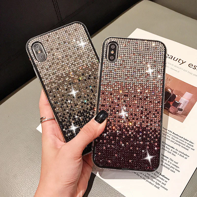 Glitter Crystal  Case For iPhone