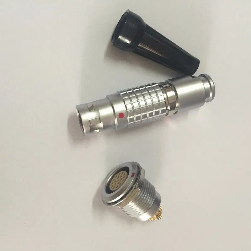 LEMO металлический круговой разъем FGG яйцо 2B 2 3 4 5 6 7 8 10 12 14 16 18 19 pin гнездовой мужской