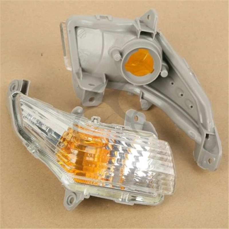 Ceny Motocykl jasne przednie kierunkowskazy wskaźnik migający obiektyw do suzuki gsr 400 600 2006 2012