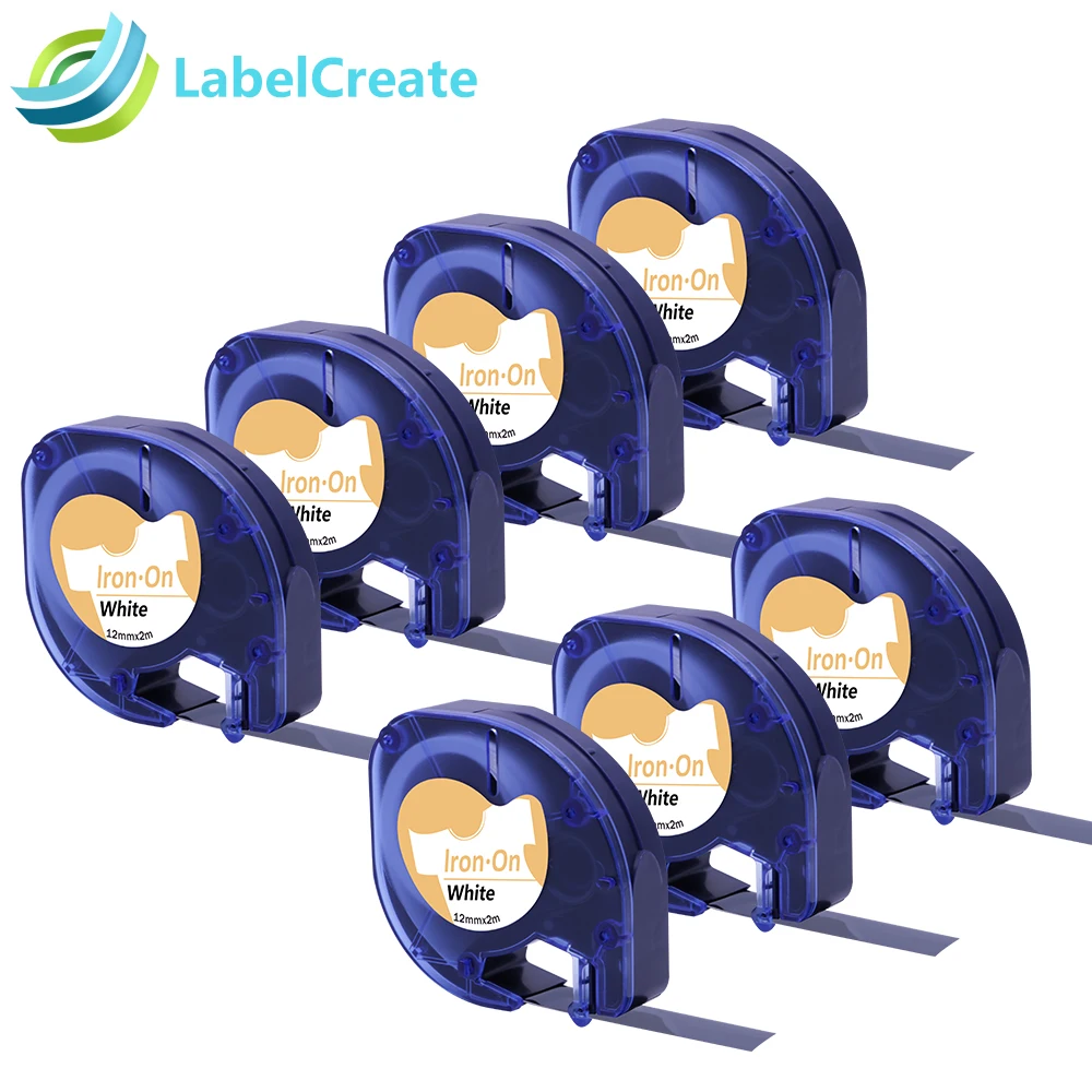 Aliexpress.com : Buy 7 Packs 18771 Compatible DYMO LT Iron On Fabric Label 18768 18769 18770 ...