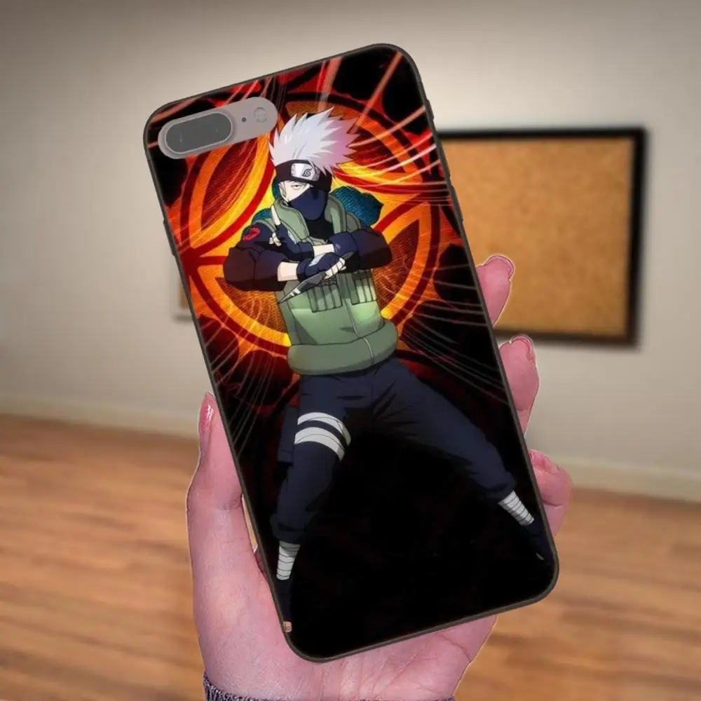 Для Apple iPhone 4 4S 5 5S SE 6 6S 7 8 Plus X XS Max XR мягкие чехлы из кожи японского аниме Наруто