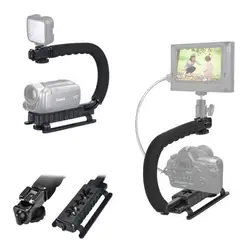 Камера видеокамера Ручной Стабилизатор ручка Rig для DSLR Gopro hero4/3/3 + SJ4000 DV QJY99