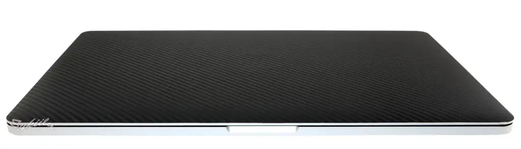 Carbon Fiber Sticker Case for apple Macbook Air 11 13 Pro 13 15 retina Decal Full Body 3d Vision Striped Film Black Skin Sticker