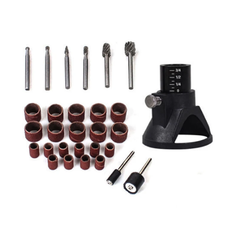 Buy 29pcs Grinding Polishing Sander Paper Drill Bits