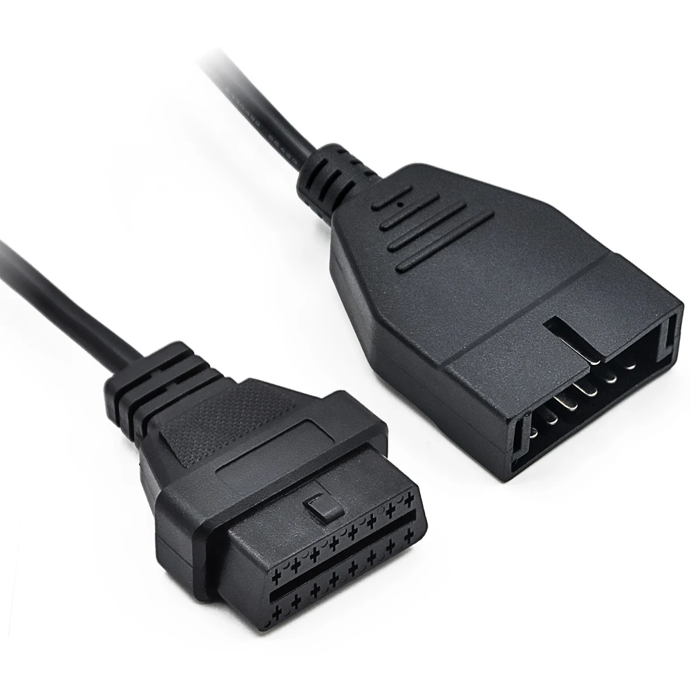 10 шт./лот для GM Daewoo 12 Pin OBD2 OBDII штекер 16 женский автомобильный диагностический
