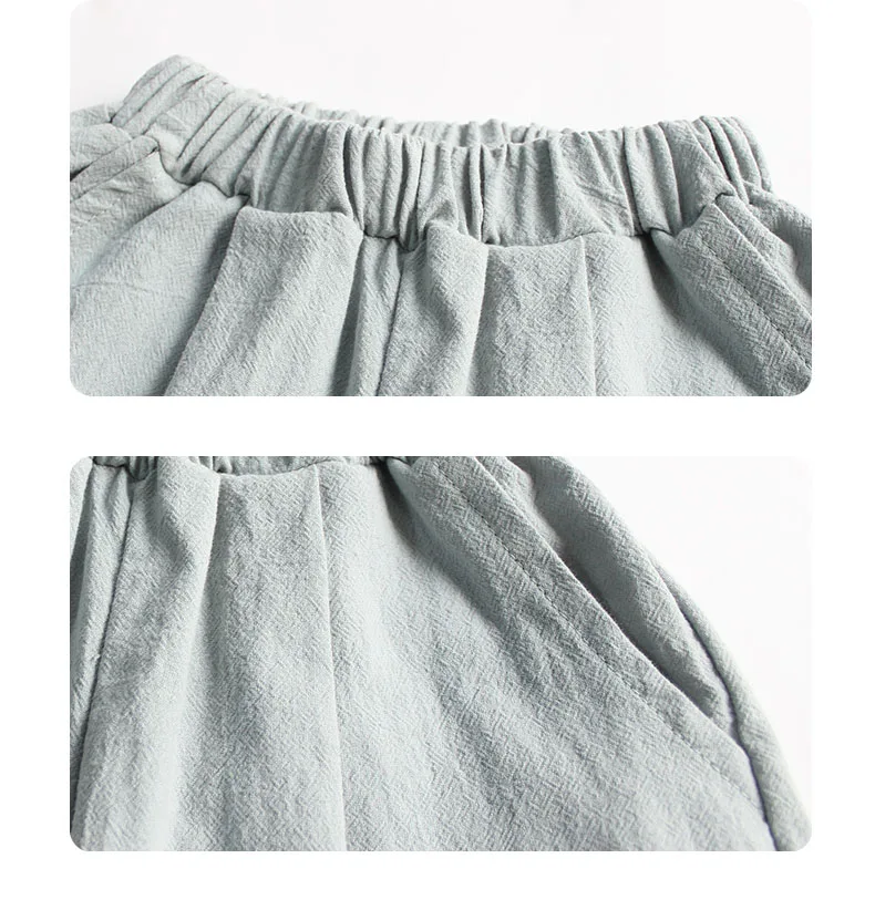 CROAL CHERIE Girls Clothing Sets 2019 Summer Cotton Linen  Two PCS T-shirts + Pants Children Sets Casual Fashion Girls Clothes (4)