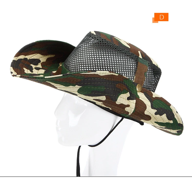 SJ Maurie Militar Boonie Caça Pesca Chapéu