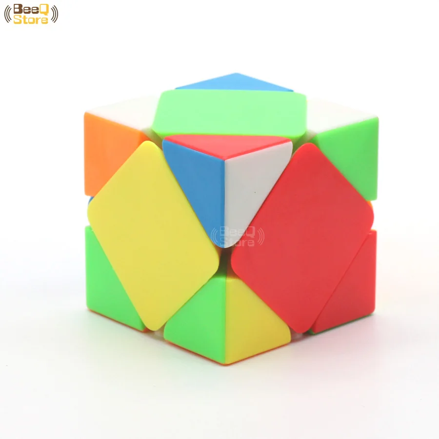 MoyuSkewb перекоса Magic Cube Скорость 3x3x3 куб головоломка Cubo Magico 3x3 черный цветной образовательный мозговой Тизер Игрушка