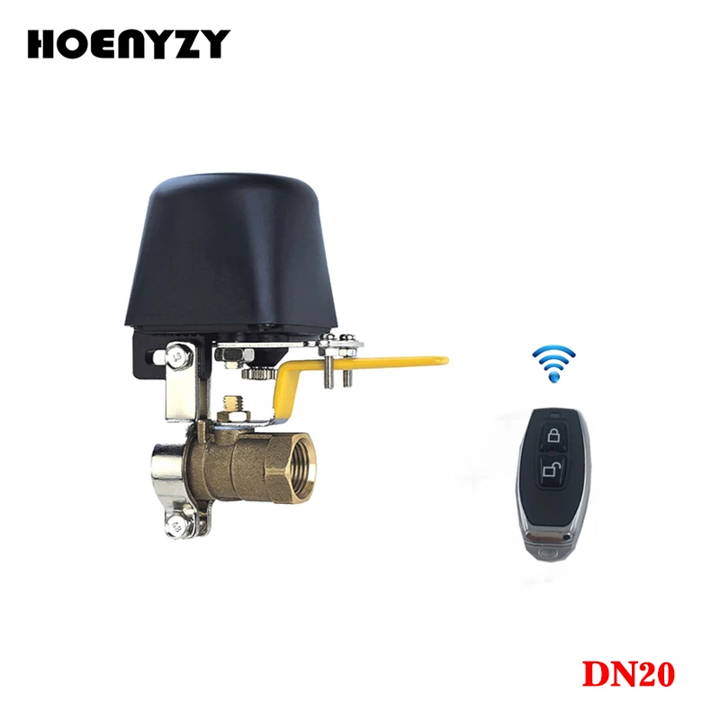 

3/4" Electronic Smart Garden Wireless Remote Control Valve For Gas Water Shut Off Timers Irrigation Controller Watering System