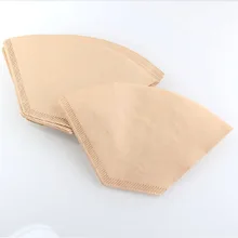 Чашка-фильтр для кофе американская кофемашина капельная ручная промывка Кофе чайник горшок фильтровальная бумага без отбеливания журнал фильтровальная бумага